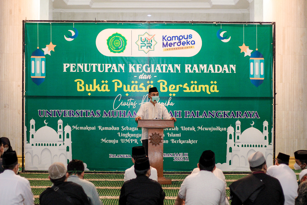 H. Agustiar Sabran Buka Puasa Bersama Sivitas UMPR dan Keluarga Besar Muhammadiyah Kalteng