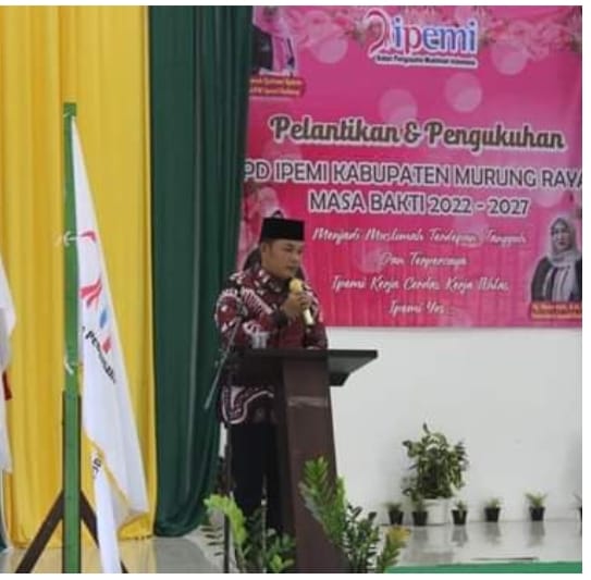 Wakil Ketua II DPRD Mura Hadiri Pelantikan dan Pengukuhan PD IPEMI Mura