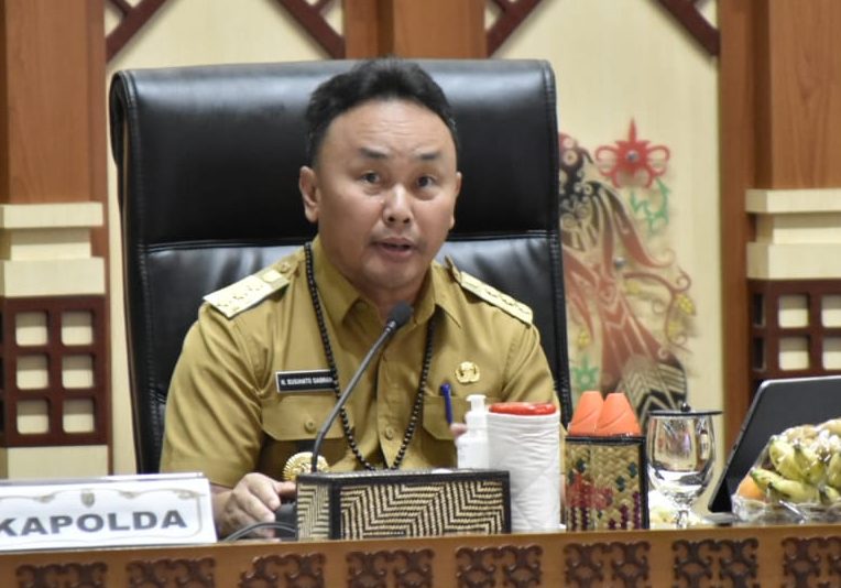 Gubernur Pimpin Rakor Penanganan Dampak Banjir di Kalteng