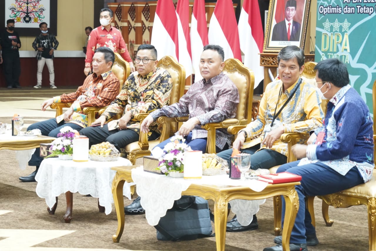 Gubernur Kalteng Terima DIPA Secara Virtual 