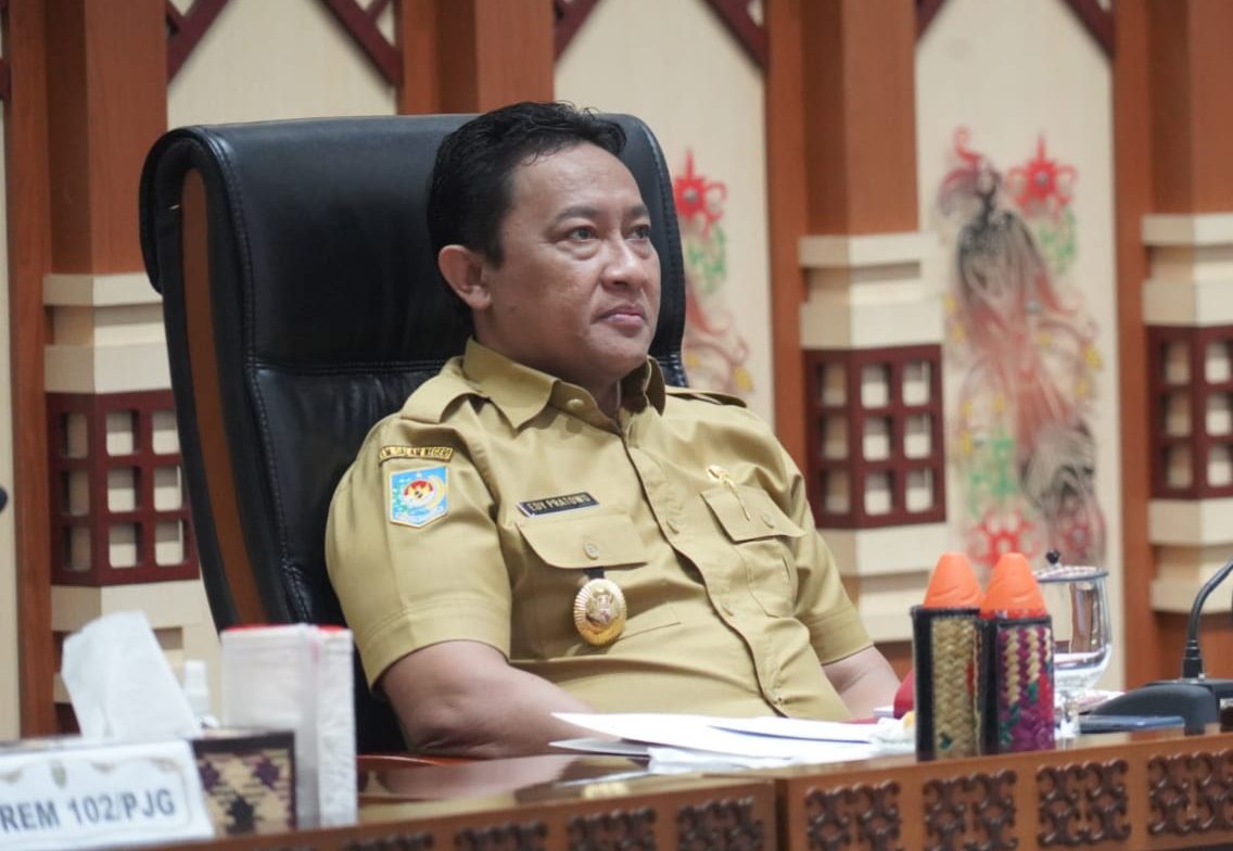 Wagub Kalteng Hadiri Rakor Pengendalian Inflasi di Daerah