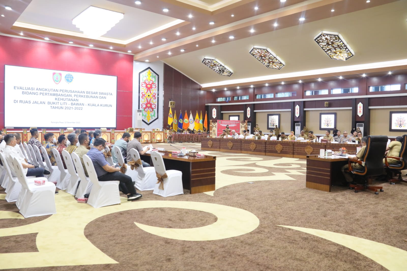 Wagub Kalteng Buka Rapat Evaluasi Angkutan PBS