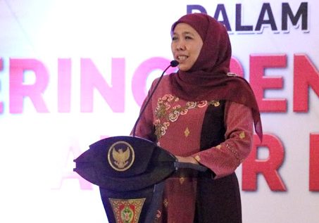 Khofifah Silaturahmi Dengan Masyarakat Asal Jawa Timur di Kalteng