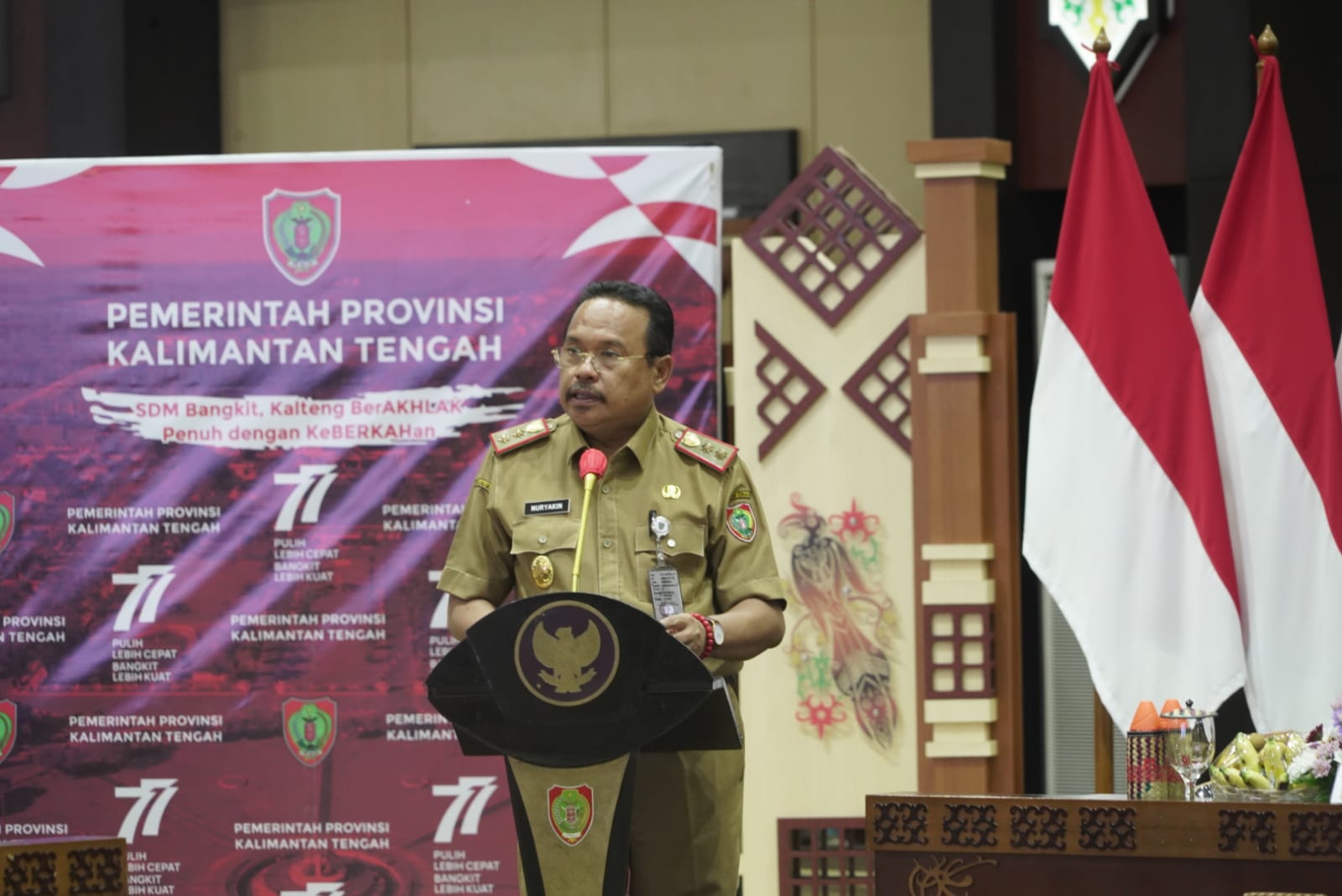 Sekda Kalteng Buka Rakor Pengembangan Kompetensi Bagi ASN