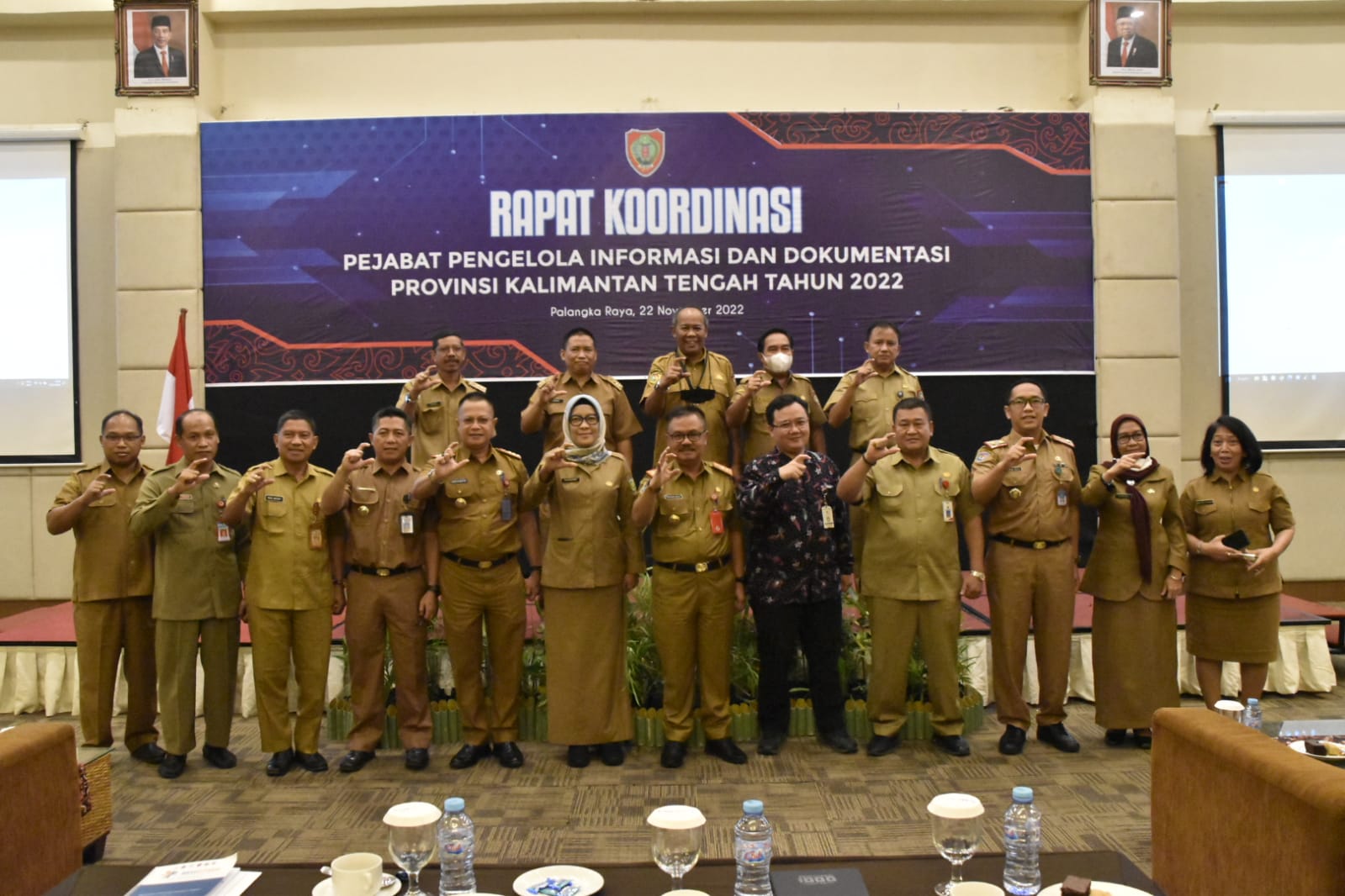 Pemprov Kalteng Gelar Rakor PPID Tahun 2022