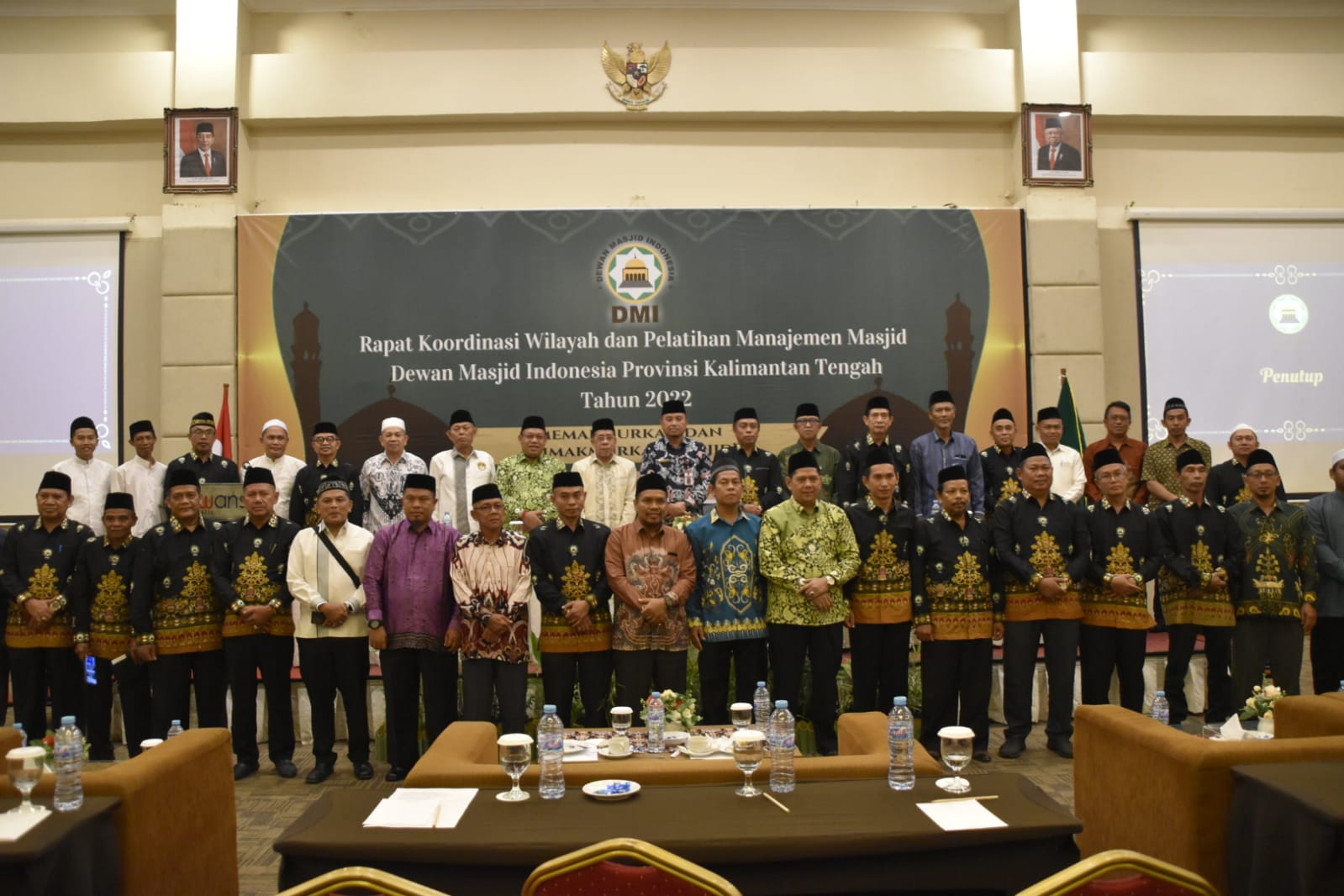 Asisten Adum Buka Rakorwil Dewan Masjid Indonesia se-Kalteng