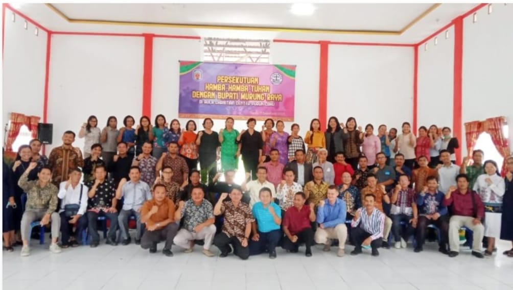 Heriyus M Yoseph Hadiri Persekutuan Hamba-hamba Tuhan se-Kabupaten Mura