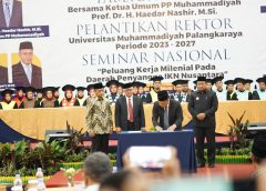 HM Yusuf Dilantik jadi Rektor UMPR Masa Bakti 2023-2027