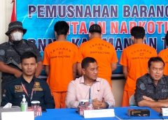 BNNP Kalteng Ungkap Dua Kasus Peredaran Narkotika