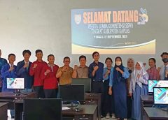 Wakili Kabupaten Kapuas, Siswa SMK Maharati Ikuti LKS Web Technology Tingkat Provinsi