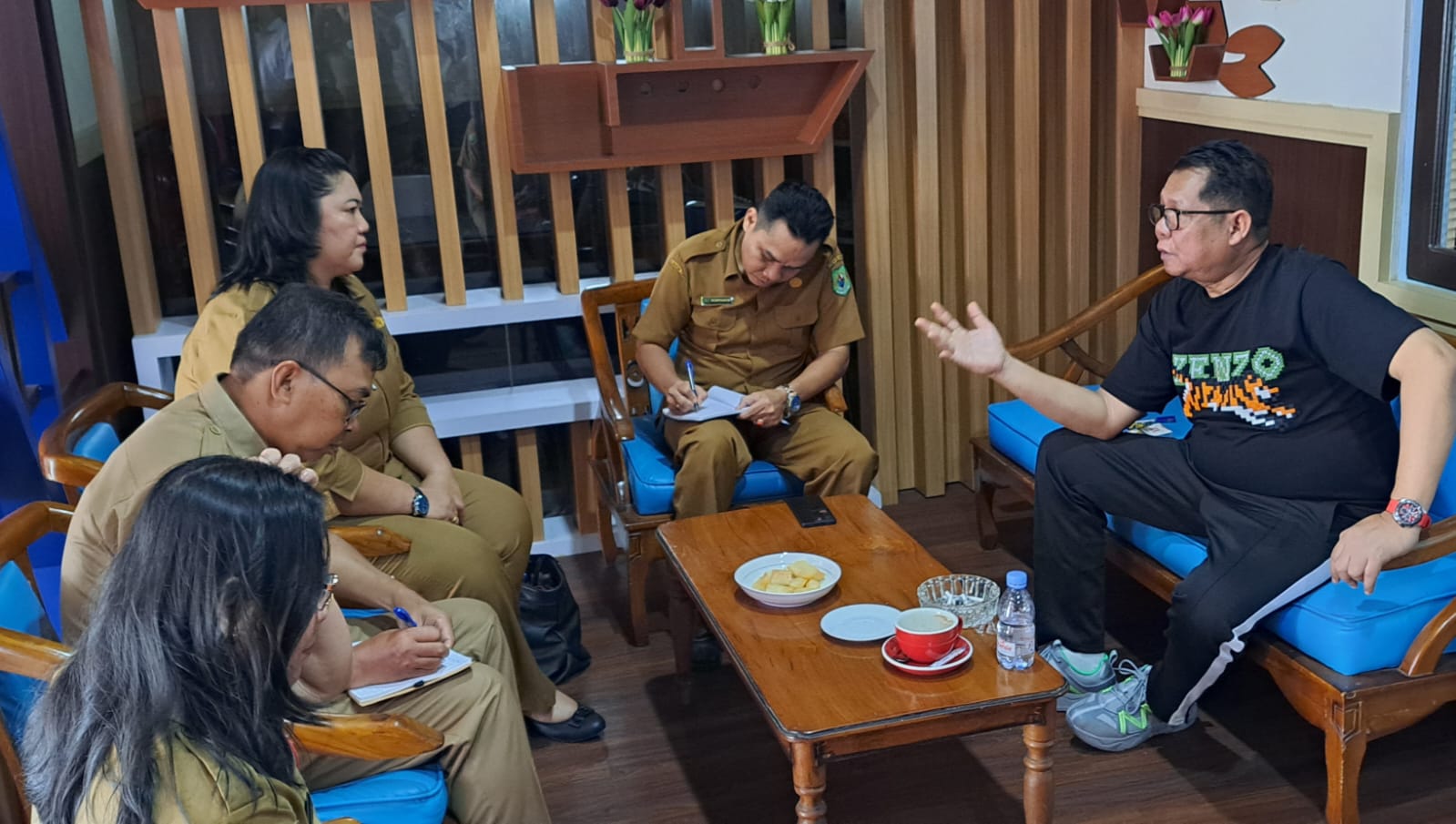 Jalin Silaturahmi, Kepala Dislutkan Prov Kalteng Terima Kunjungan Kepala DKPP Kabupaten Kapuas