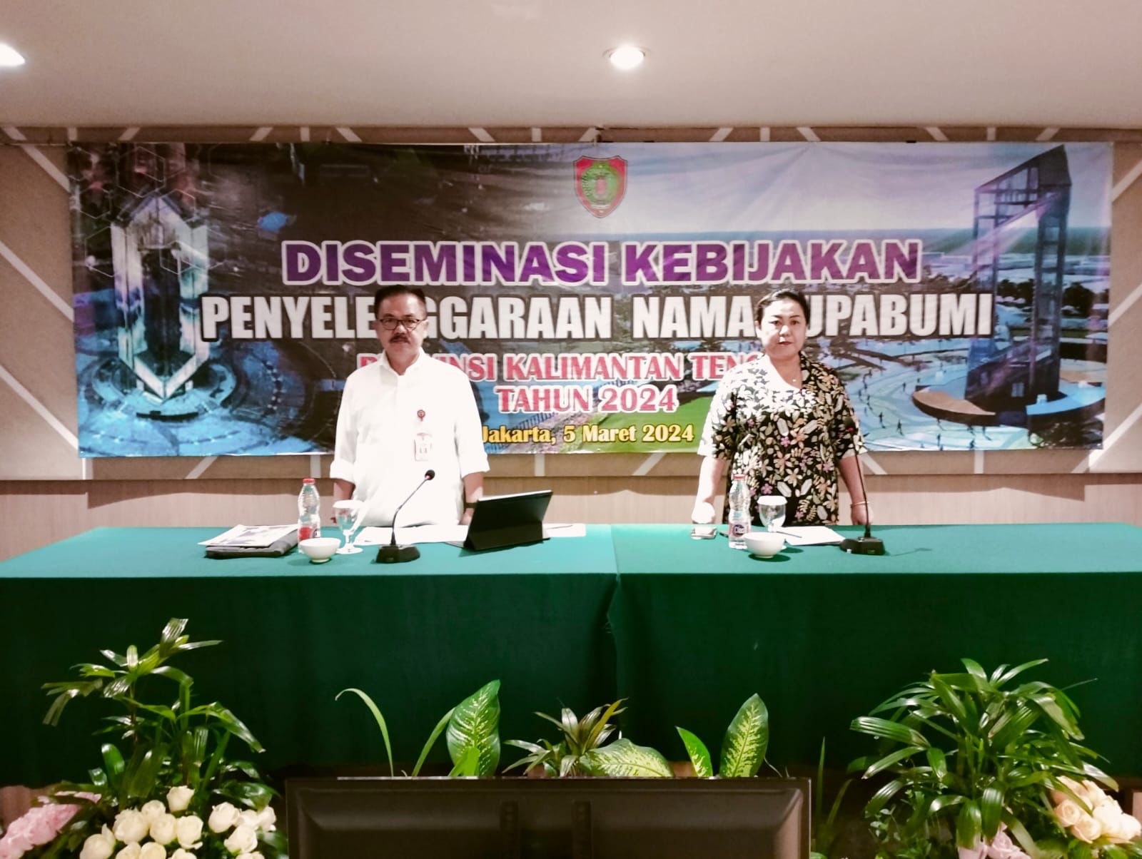 Plh Asisten Pemkesra Herson B Aden Buka Acara Diseminasi Kebijakan Penyelenggaraan Nama Rupabumi