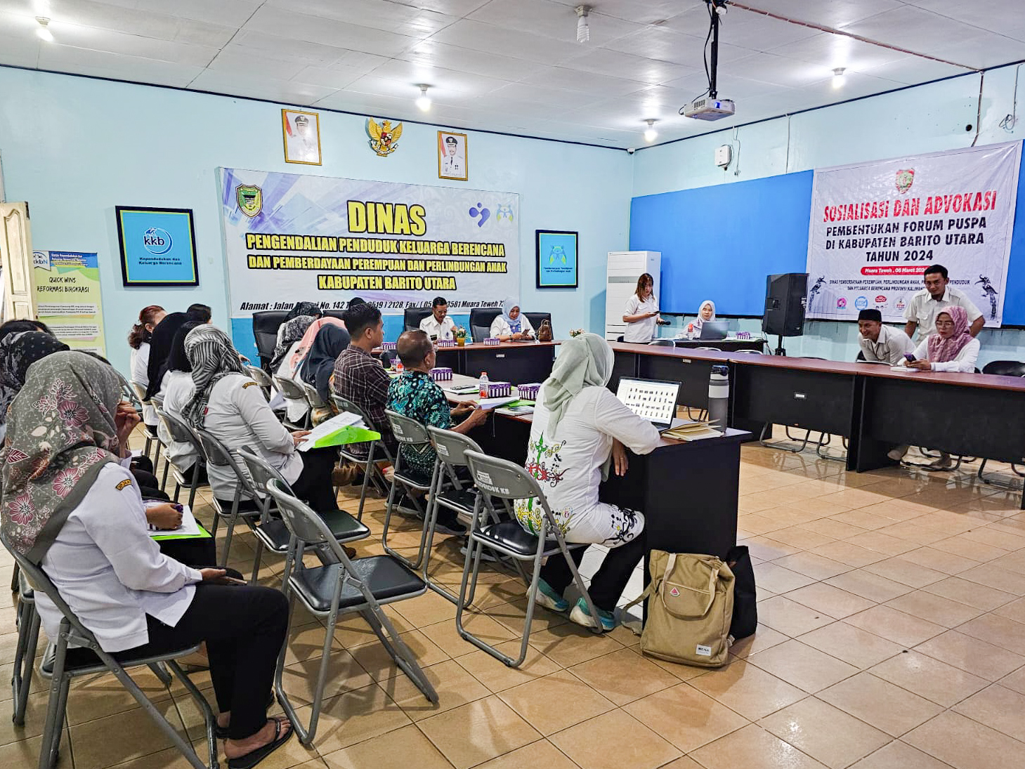 Dinas P3APPKB Kalteng Lakukan Sosialisasi dan Advokasi Pembentukan Forum PUSPA