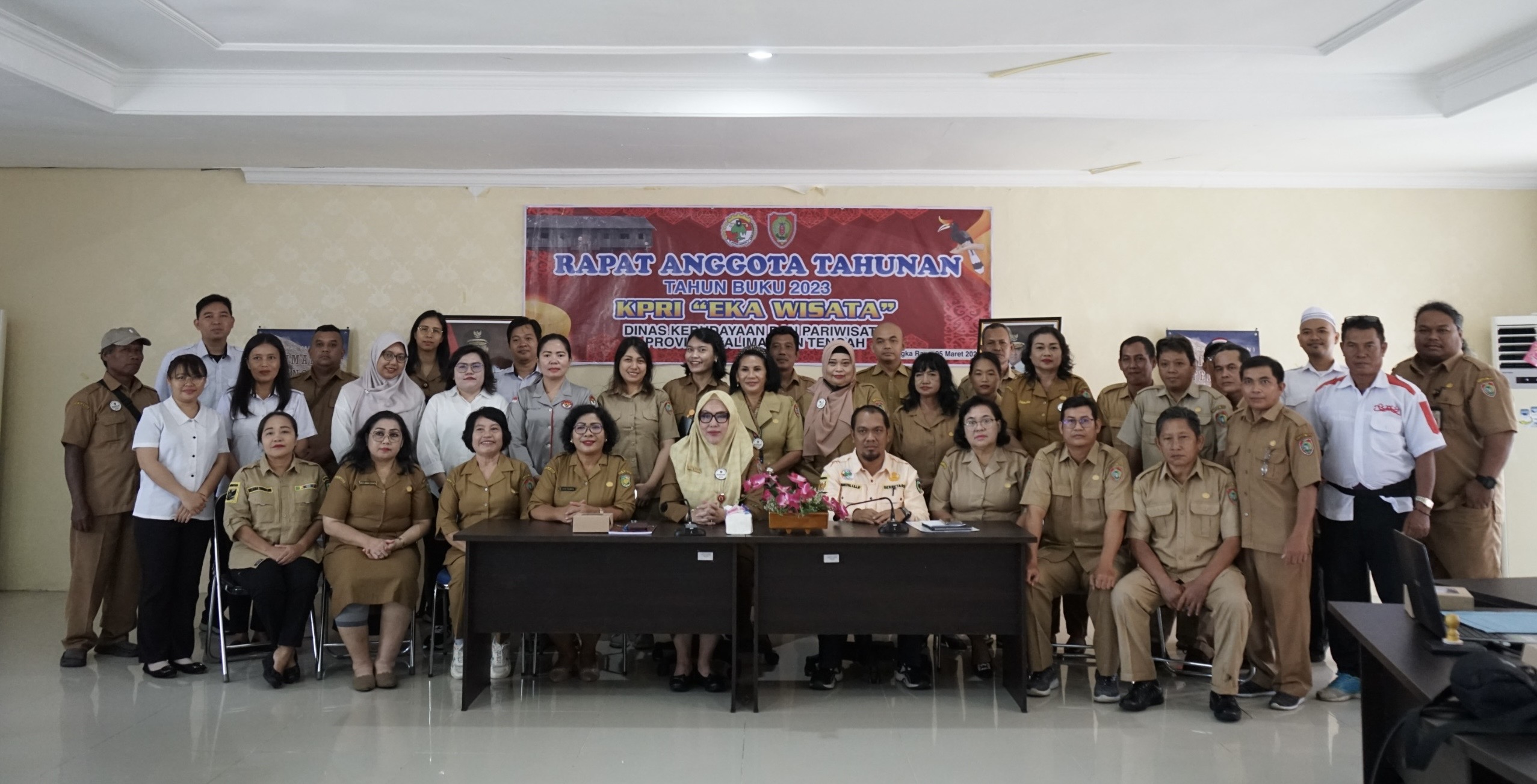 Disbudpar Kalteng Gelar RAT Koperasi Eka Wisata