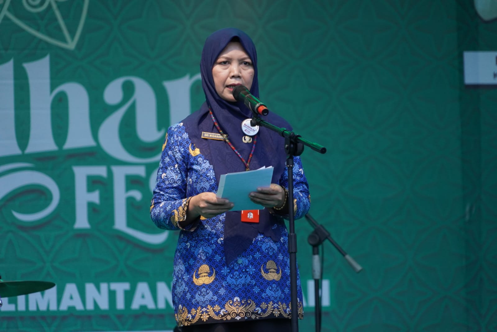 Asisten Ekbang Sri Widanarni Resmi Tutup Gelaran Kalteng Ramadan Festival 1445 H