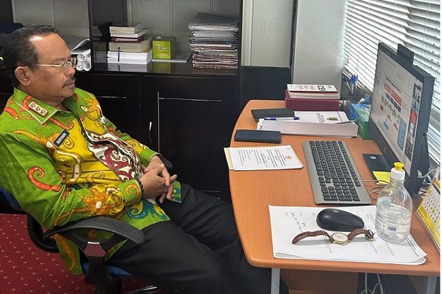 Sekda Nuryakin Ikuti Entry Meeting Evaluasi Akselerasi Penurunan Stunting Tahun 2024 Prov Kalteng