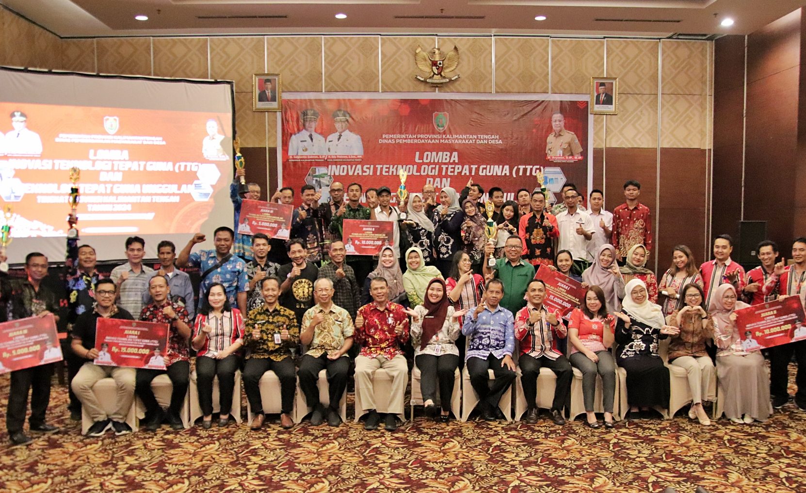 Dinas PMD Kalteng Gelar Pengumuman Pemenang Lomba Inovasi TTG dan TTG Unggulan 1 Dinas PMD Kalteng Gelar Pengumuman Pemenang Lomba Inovasi TTG dan TTG Unggulan