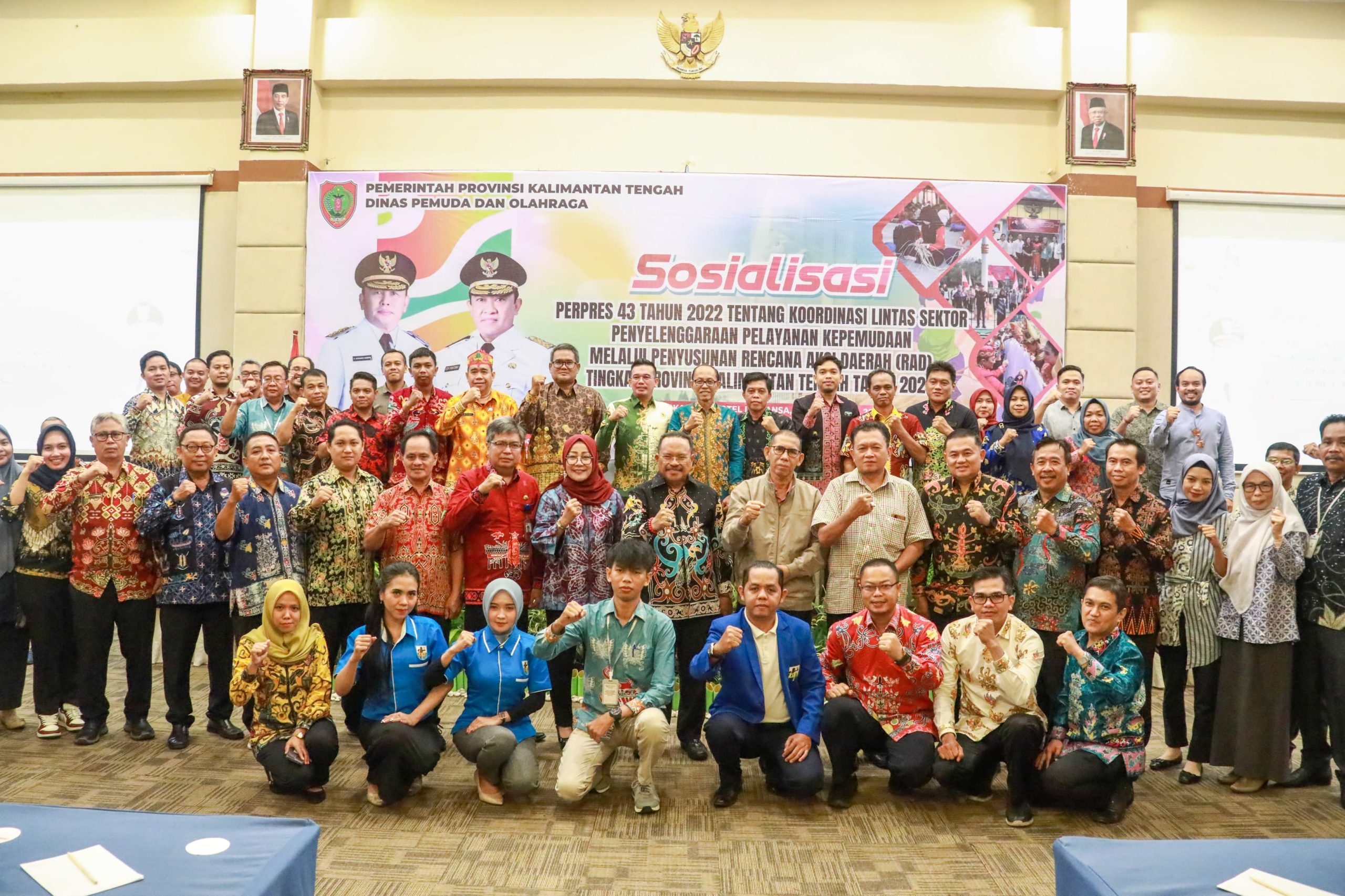 Sekda Nuryakin Buka Sosialisasi Penyusunan RAD Tingkat Prov Kalteng