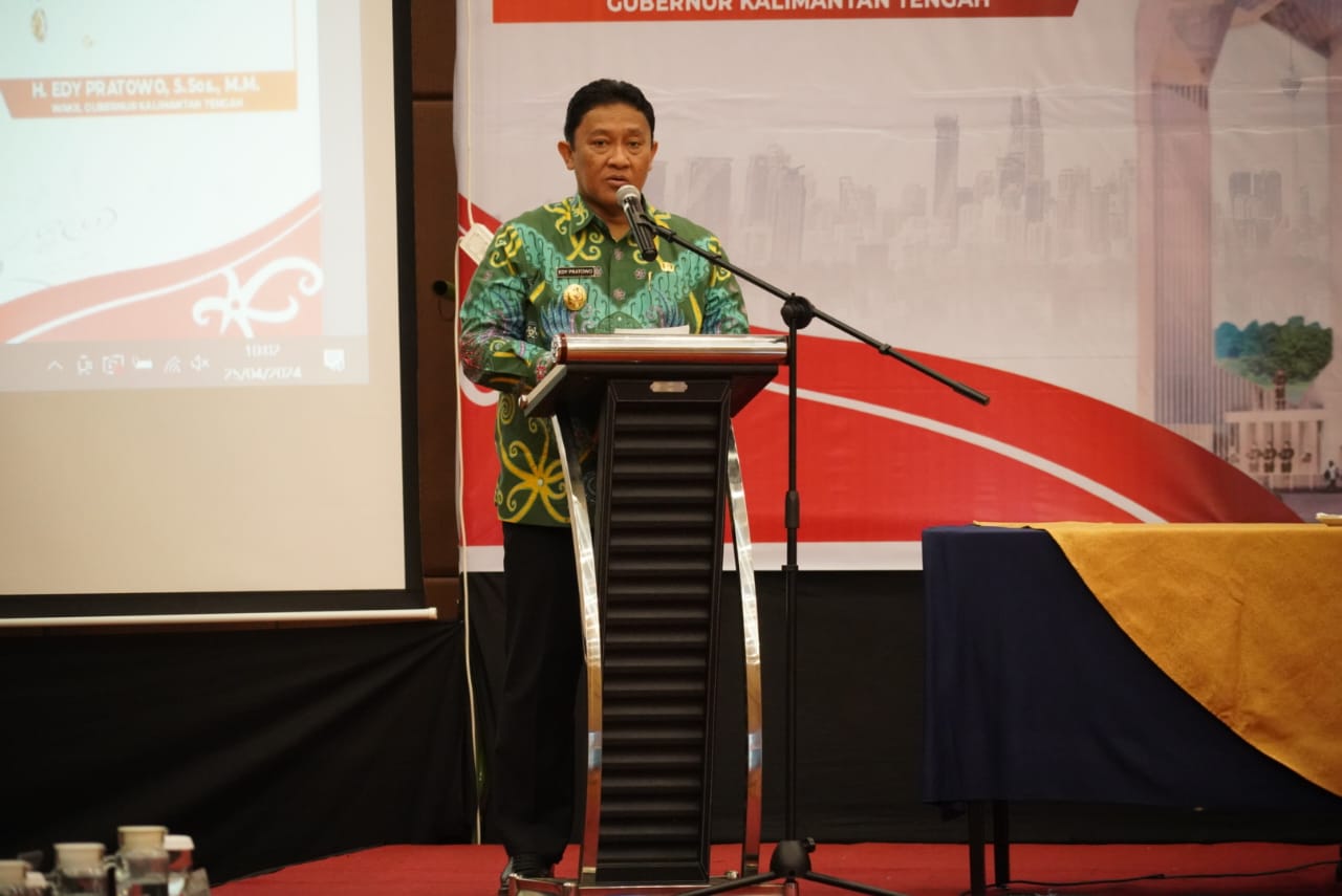 Wagub Kalteng Edy Pratowo Buka Rapat TEPRA Triwulan I