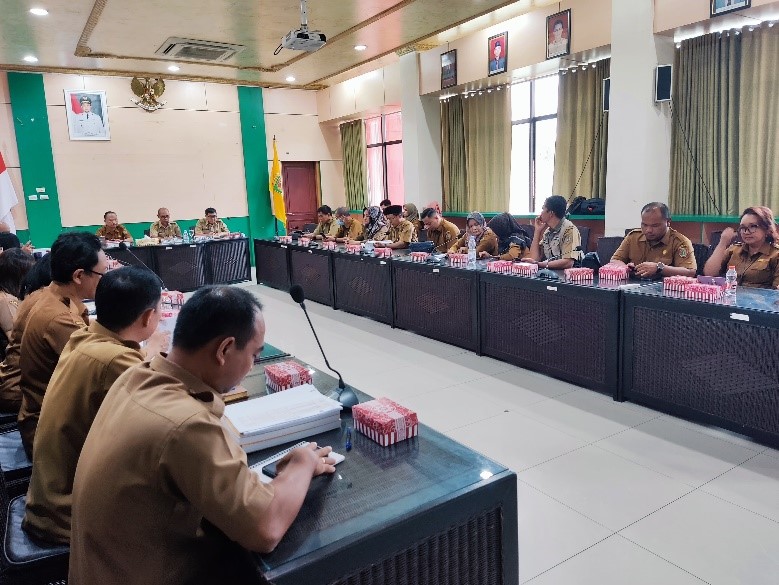 Inspektorat Prov Kalteng Laksanakan Entry Meeting di lingkungan Pemda Kabupaten Katingan
