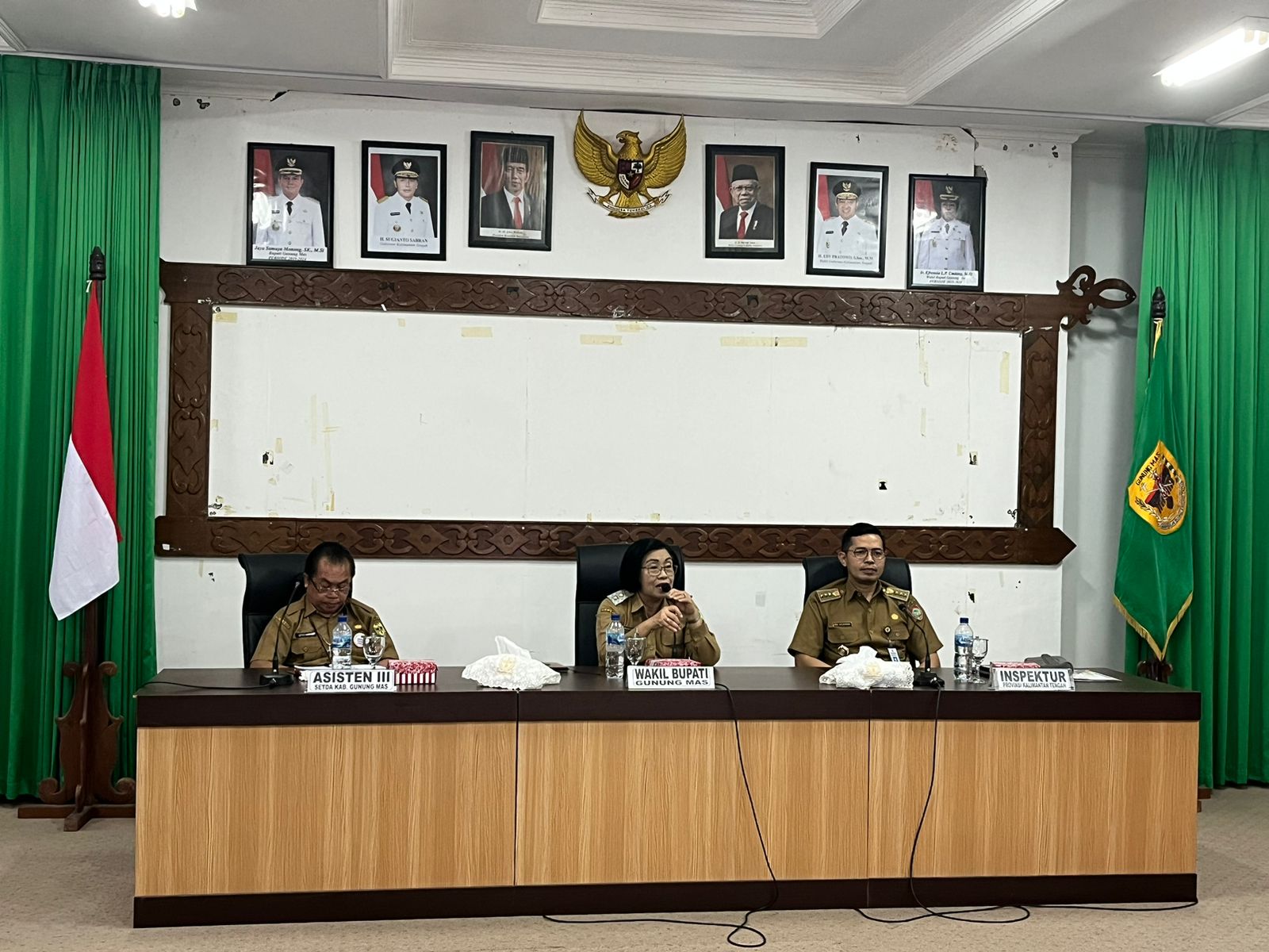 Inspektorat Prov Kalteng Laksanakan Entry Meeting Pemeriksaan Akhir Masa Jabatan Kepala Daerah Kabupaten Gunung Mas