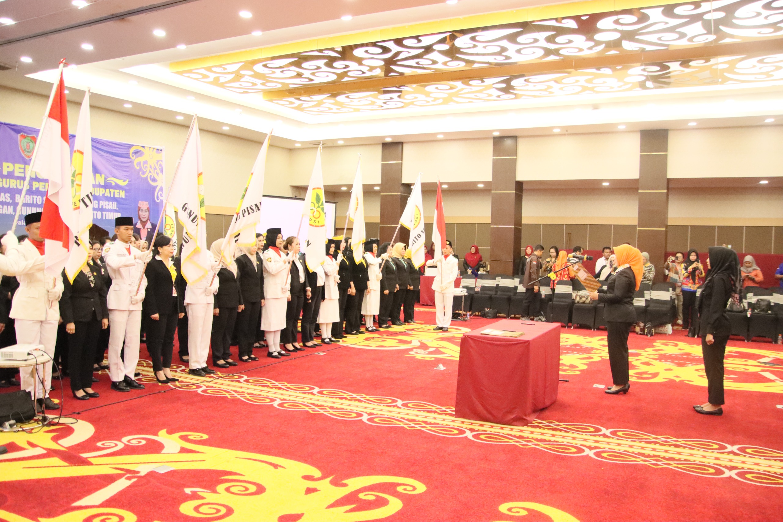 Pengurus Perwosi Enam Kabupaten di Kalteng Dikukuhkan