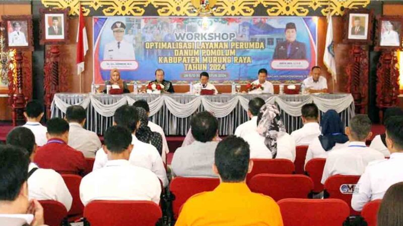 Pemkab Mura Gelar Workshop Optimalisasi Layanan Perumda Danum Pomolum