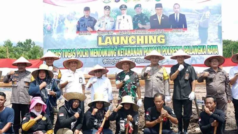 Ketua DPRD Subandi Apresiasi Langkah Polresta Palangka Raya Perkuat Ketahanan Pangan