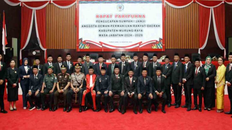 Inilah Nama-nama Anggota DPRD Mura yang Dilantik