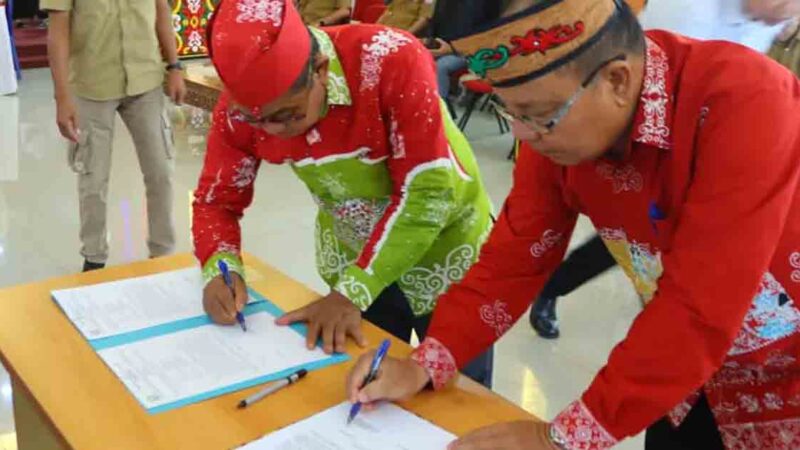 Pemkab Mura Gelar Acara Pelepasan Purna Tugas Kadiskominfo SP dan Plt Kadinsos