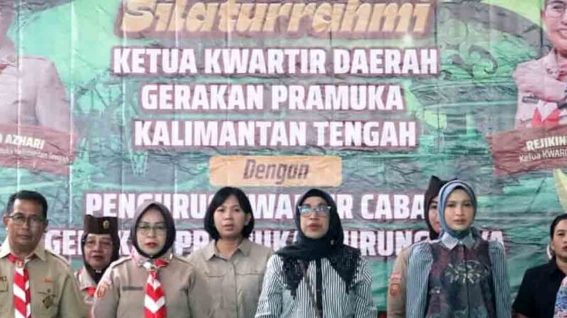 Ketua Kwarda Kalteng Silahturahmi dengan Pengurus Kwartir Cabang Gerakan Pramuka Mura
