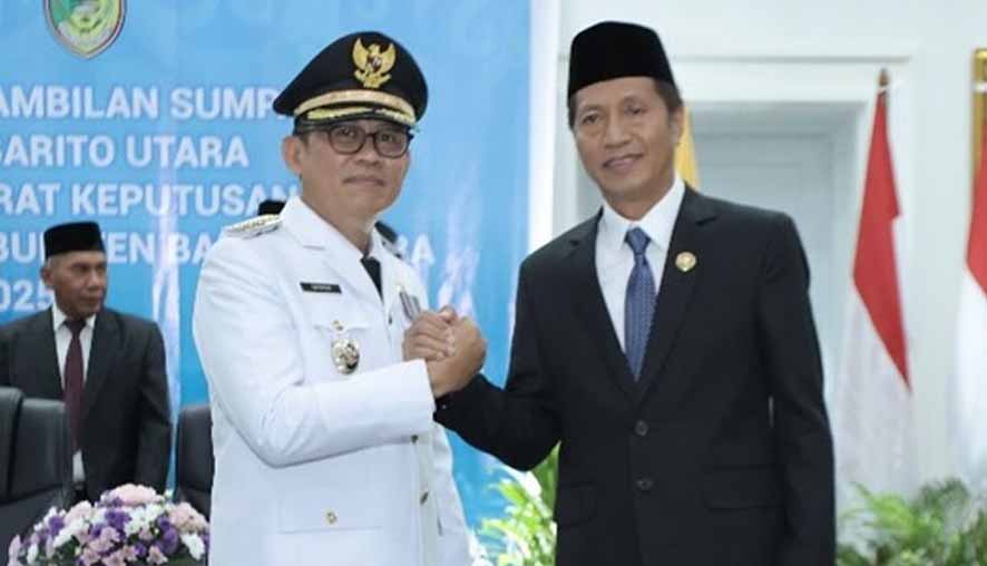 Gubernur Kalteng Agustiar Sabran Lantik Indra Gunawan Sebagai Pj Bupati Barito Utara 2 4