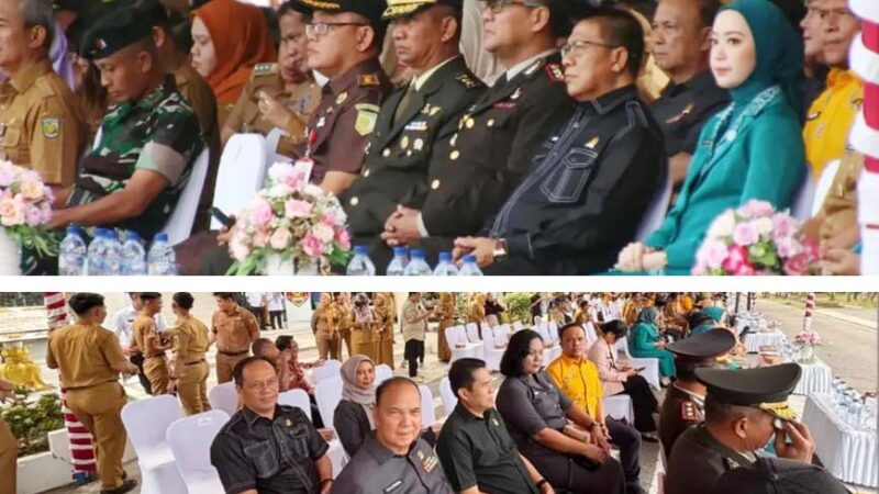 Pimpinan dan Anggota DPRD Palangka Raya Hadiri Upacara Peringatan Hari Lahir Pancasila