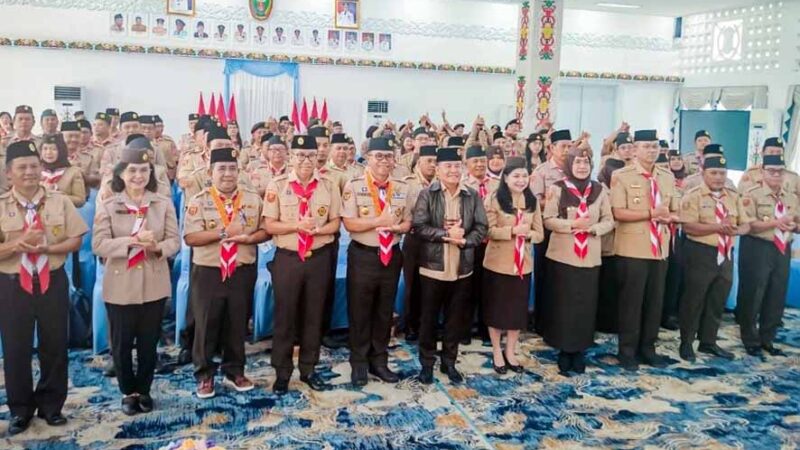 Gubernur Agustiar Sabran Buka Musda Gerakan Pramuka Kalimantan Tengah Tahun 2025