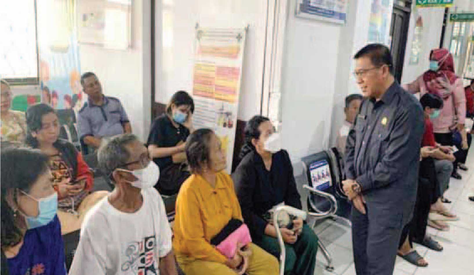 Ketua DPRD Kota Palangka Raya Tinjau Pelayanan Kesehatan di Puskesmas Bukit Hindu