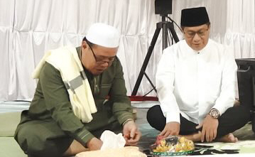 Ketua DPRD Subandi Hadiri Silaturahmi dan Buka Puasa Bersama di Rujab Wali Kota