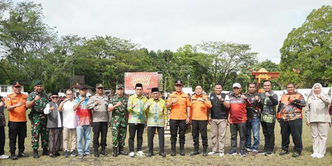 Ketua DPRD Palangka Raya Hadiri Jambore Relawan Kaltana