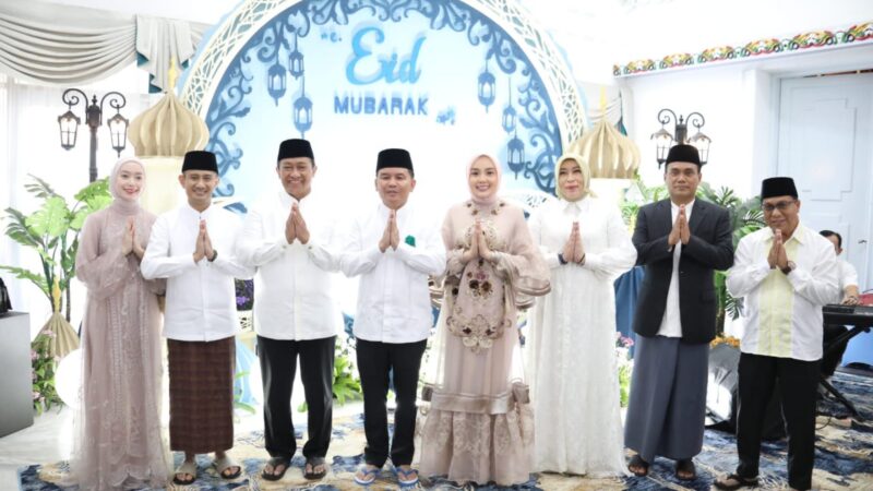 Ketua DPRD Palangka Raya Silaturahmi Idul Fitri ke Gubernur Kalteng