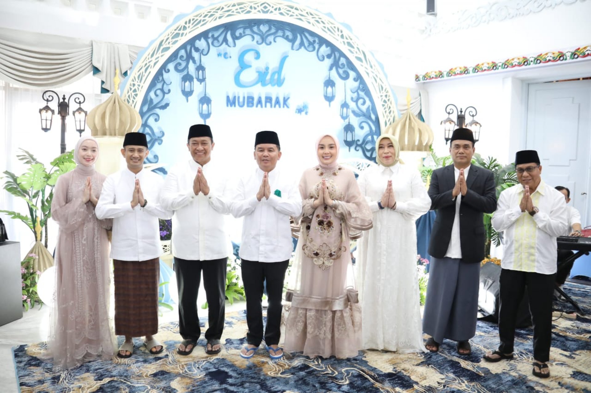 Ketua DPRD Palangka Raya Silaturahmi Idul Fitri ke Gubernur Kalteng