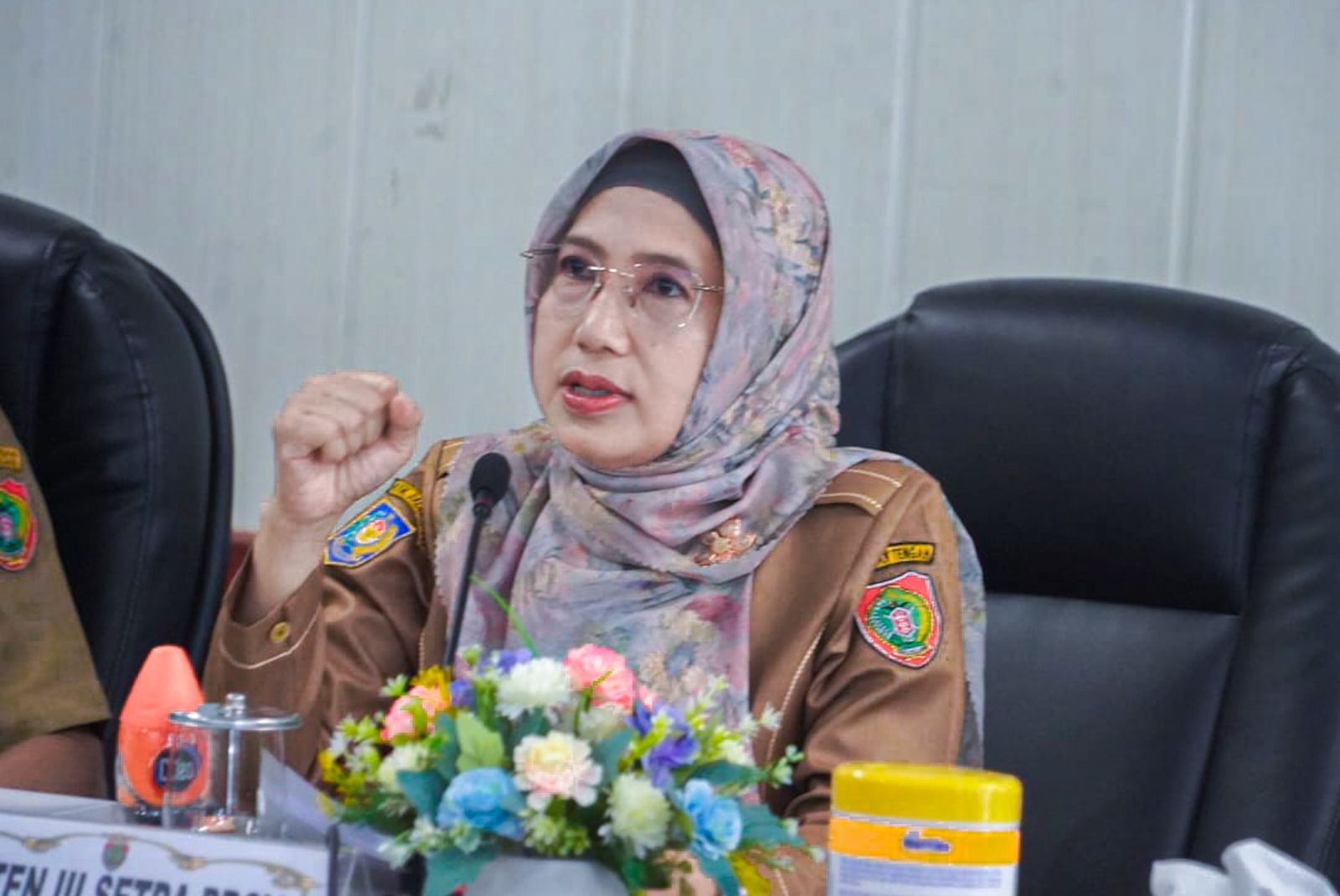 Asisten Adum Sunarti Hadiri Rakor Penertiban Aset Barang Milik Daerah