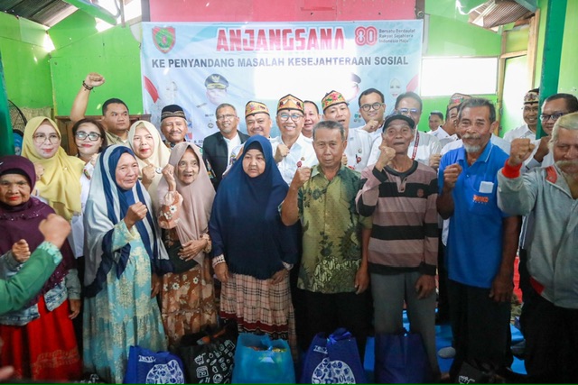 Peringatan HUT RI, Pemprov Kalteng Anjangsana ke LKS Mutiara Hati