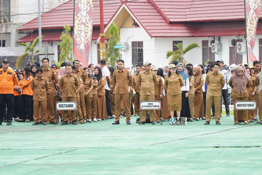 Pemkab Mura Gelar Apel Gabungan