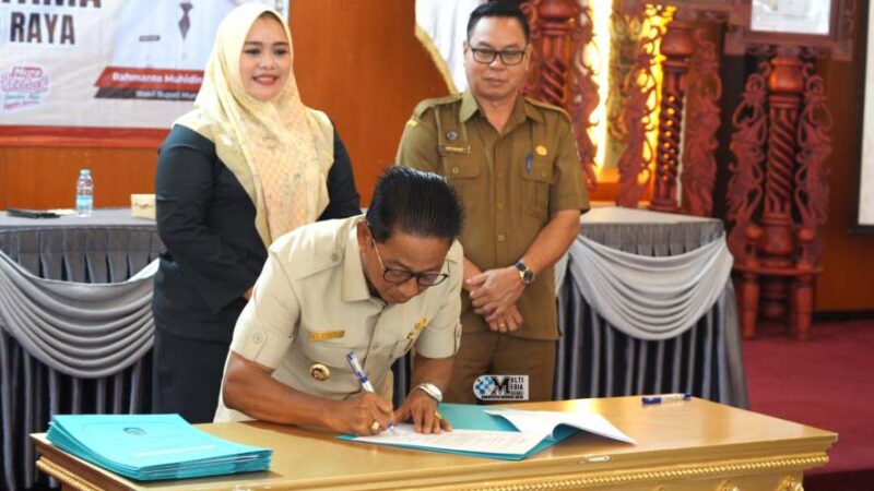 Bupati Mura Pimpin Acara Serah Terima Jabatan Pejabat Pimpinan Tinggi Pratama