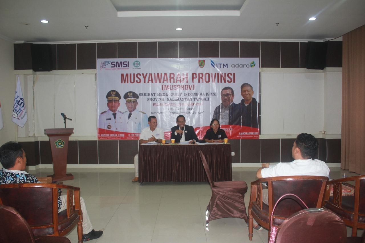 SMSI Kalteng Susun Kepengurusan Baru, Firdaus: Bangun Sinergi dengan Sesama Organisasi Pers 1 SMSI Kalteng Susun Kepengurusan Baru, Firdaus: Bangun Sinergi dengan Sesama Organisasi Pers