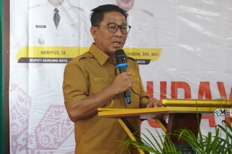 Bupati Mura Hadiri Acara Pengukuhan Duta Baca serta Pemberian Penghargaan Gerakan Budaya Gemar Membaca