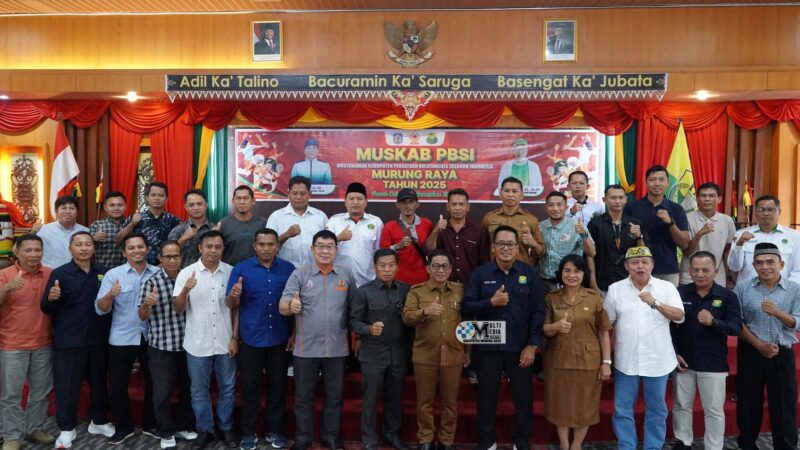 Buka Muskab PBSI, Bupati Heriyus Tegaskan Pentingnya Sinergi Antara Pemda dan Organisasi Olahraga