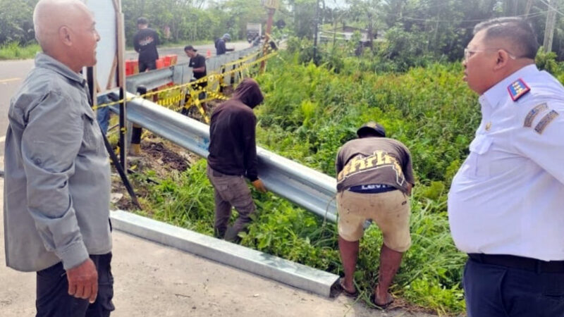 Langkah Dishub Kalteng Tingkatkan Keselamatan Berlalu Lintas di Jalan G. Obos Ujung