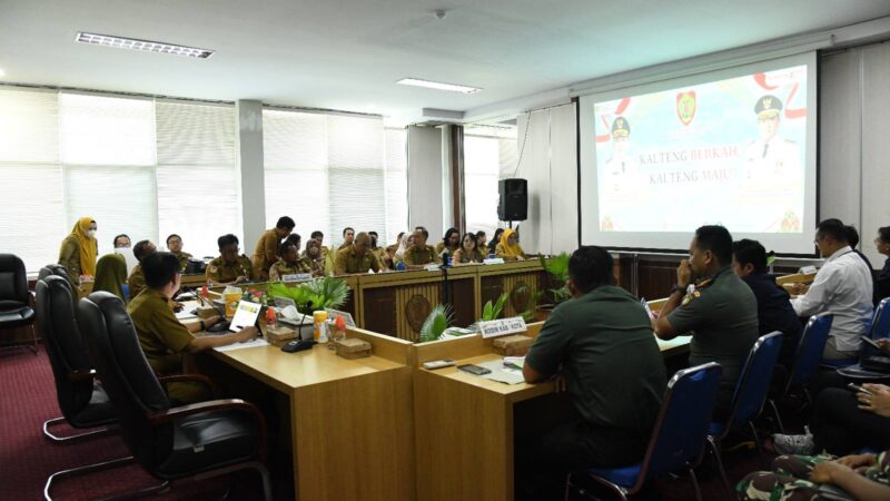 Pemprov Kalteng Laksanakan Rapat Temu Mitra, Dorong Percepatan Pengoperasian Koperasi Merah Putih