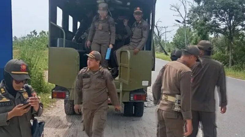 Satpol PP Lakukan Patroli Deteksi Dini Daerah Rawan Karhutla