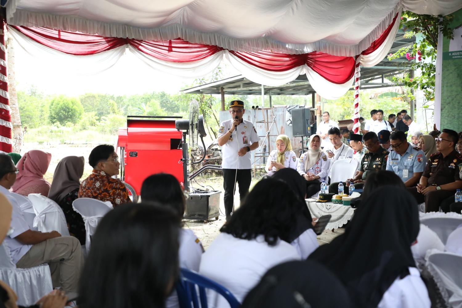 Hadiri Panen Raya Nasional Secara Virtual, Pemprov Kalteng Tegaskan Dukungan Terhadap Ketahanan Pangan Daerah